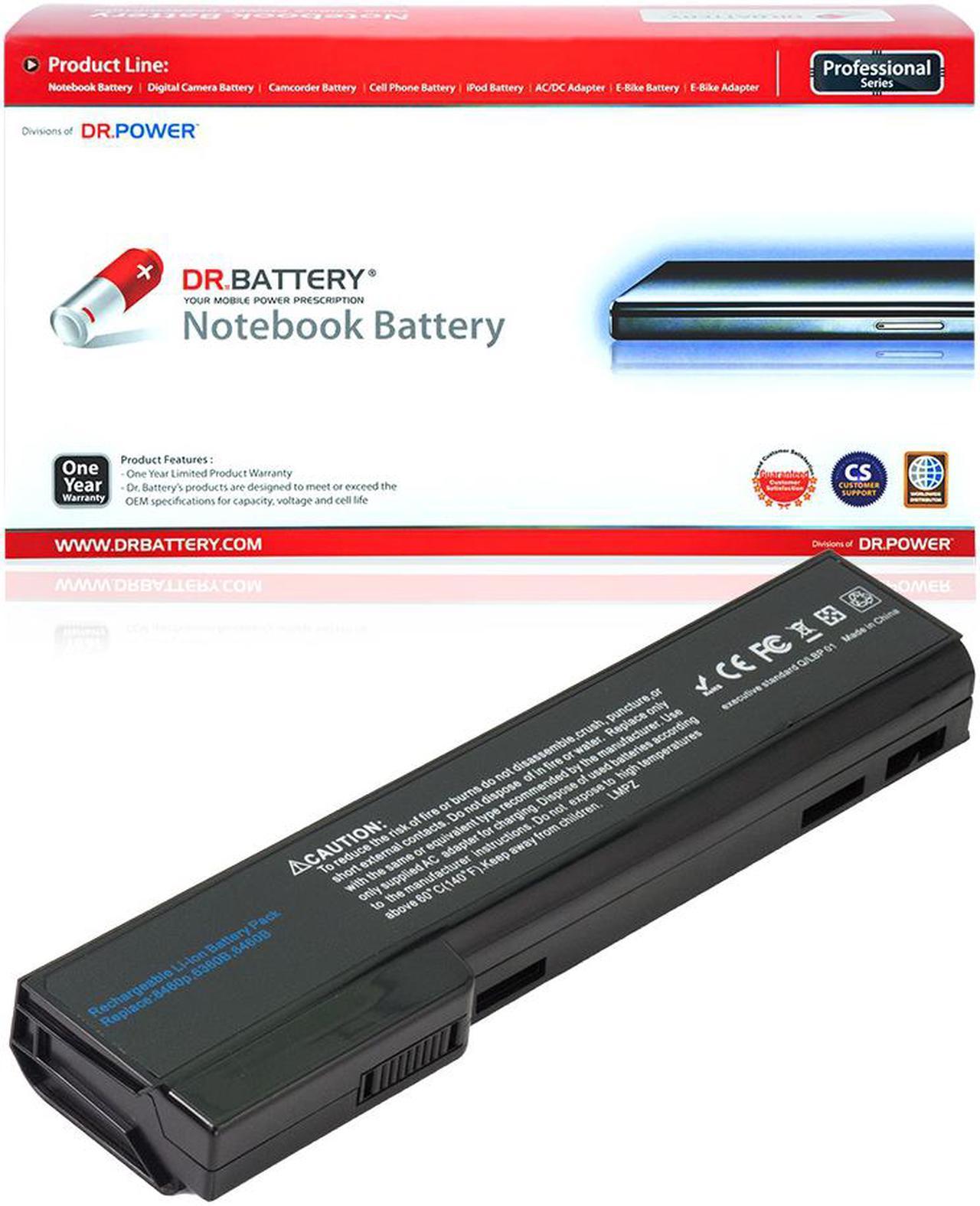 DR. BATTERY - Replacement for HP ProBook 6470b / 6475b / 6560b / 6565b / 6570b / 6360b / 6360t / 6460b / HSTNN-I90C / HSTNN-I91C / HSTNN-LB2 / HSTNN-LB21 / HSTNN-LB2F / HSTNN-LB2G / HSTNN-LB2H