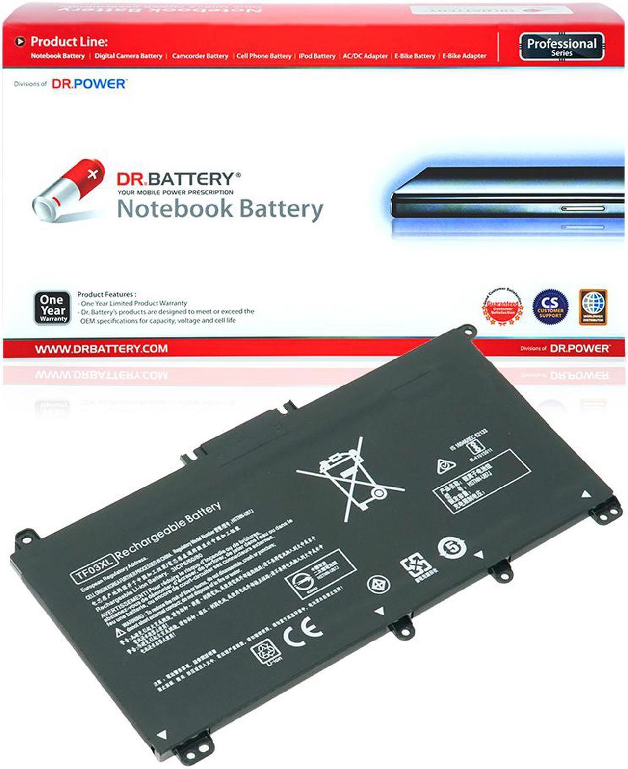 DR. BATTERY - Replacement for HP Pavilion x360 14-cd / TPN-Q188 / TPN-Q189 / TPN-Q190 / TPN-Q191 / TPN-Q192 / TPN-Q196 / 920046-541 / 920070-855 / HSTNN-LB7J / HSTNN-LB7X / HSTNN-UB7J / TF03XL