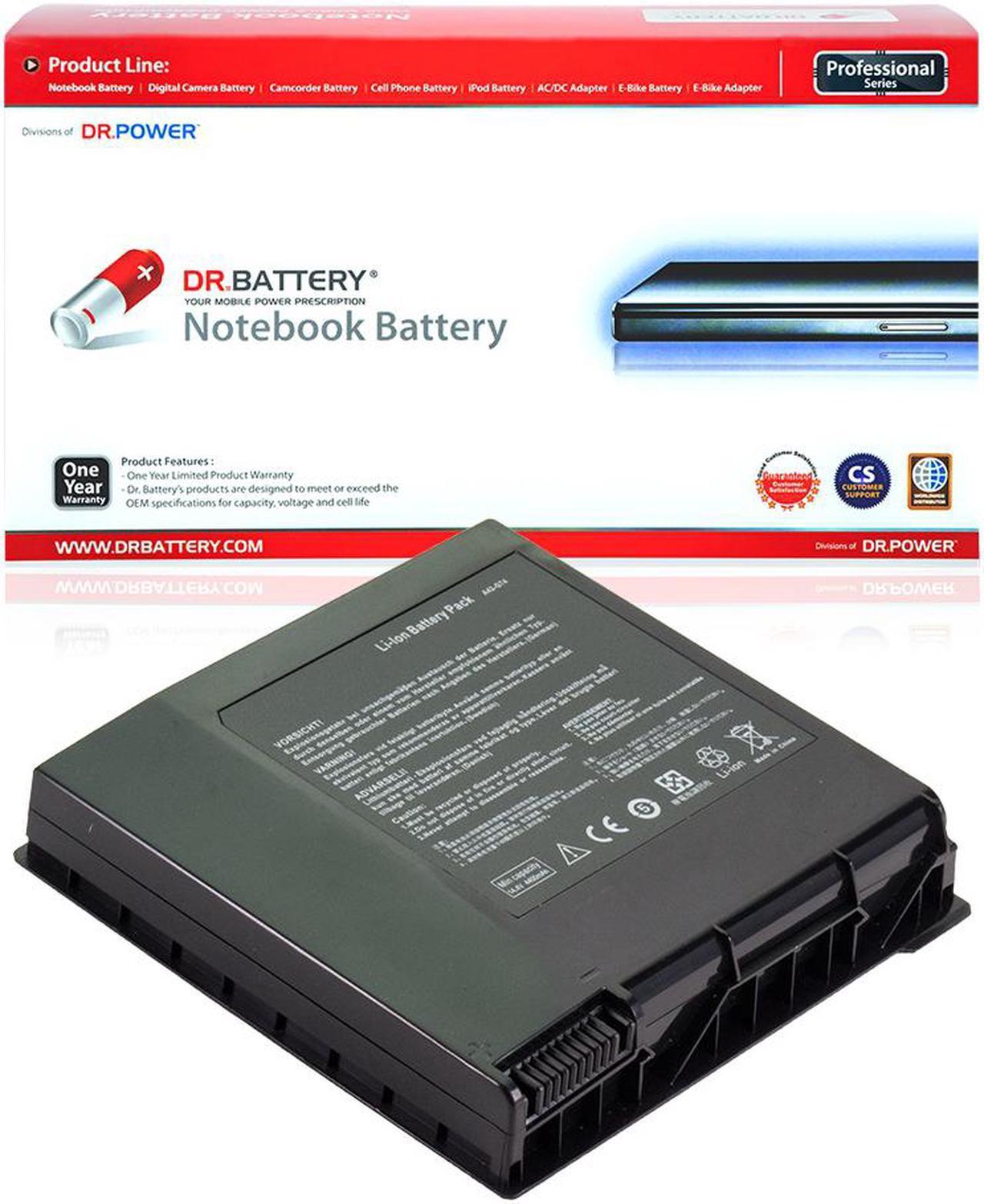 DR. BATTERY - Replacement for Asus G74 / G74J / G74JH / G74S / G74SW / G74SX / A42-G74 / LC42SD128 [14.4V / 4400mAh / 63Wh]