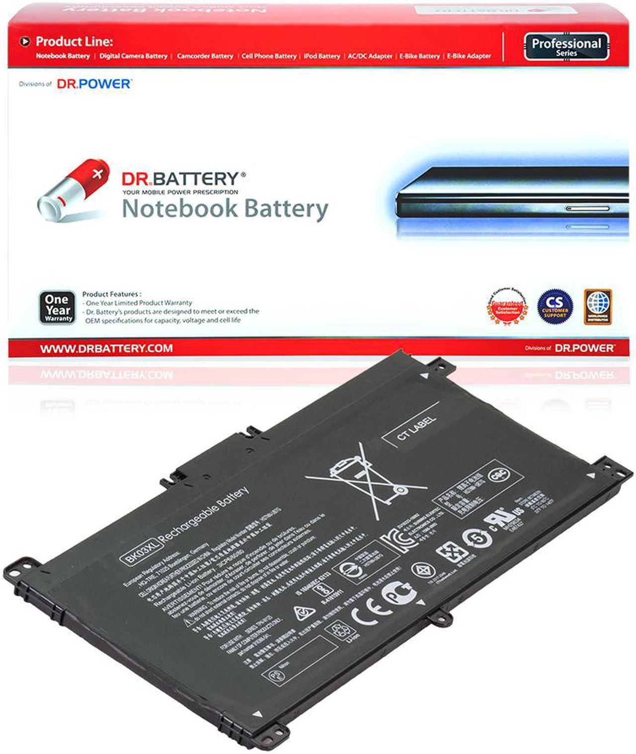 DR. BATTERY - Replacement for HP Pavilion x360 14-ba013ca / x360 14-ba018ca / x360 14-ba030tx / x360 14-ba050tx / x360 14-ba080tx / 916811-855 / BK03XL / HSTNN-LB7S / HSTNN-UB7G / TPN-W125