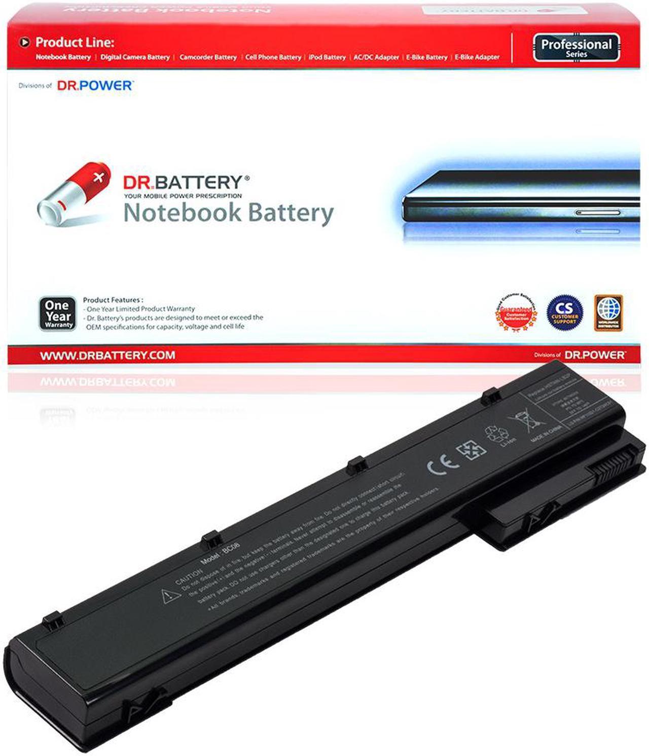 DR. BATTERY - Replacement for HP EliteBook 8560w / 8570w / 8760w / 8770w / 632425-001 / 632427-001 / HSTNN-F10C / HSTNN-F93C / HSTNN-I93C / HSTNN-IB2P / HSTNN-LB2P / HSTNN-LB2Q / QK641AA / VH08