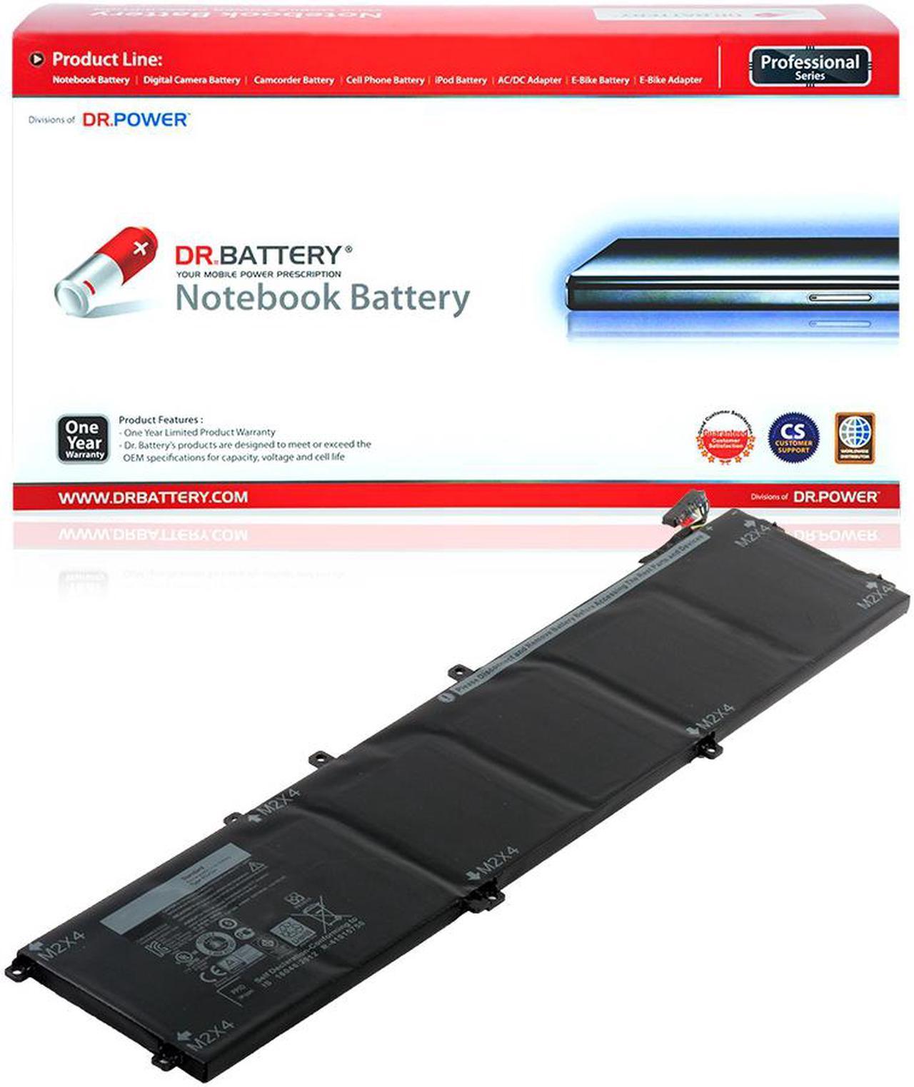 DR. BATTERY - Replacement for Dell XPS 15 2017 15-9570-D1941T / 15-9570-D1945T / 15-9570-R1505 / 9560 / 15 2018 9570 / 15 7590 / 15 9550 / 5041C / 5D91C / 5XJ28 / 6GTPY / B0768CM848 / B07DG1TZ4P