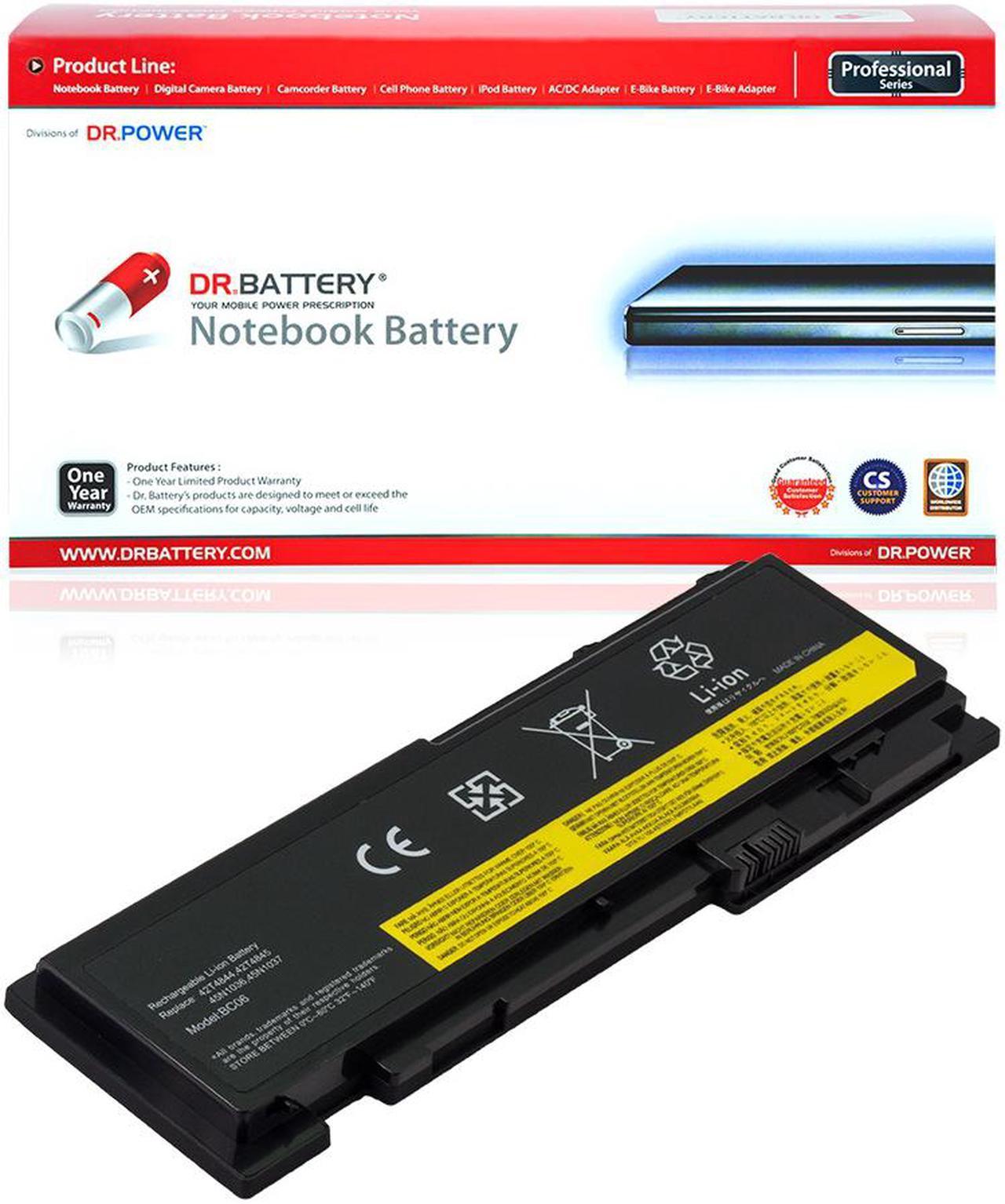 DR. BATTERY - Replacement for Lenovo ThinkPad T420s-4175 / T420s-4176 / T420si / T420si 4170 / T420si 4171 / T420si 4172 / FRU 42T4847 / 0A36287 / 0A36309 / 42T4844 / 42T4845 / 42T4846