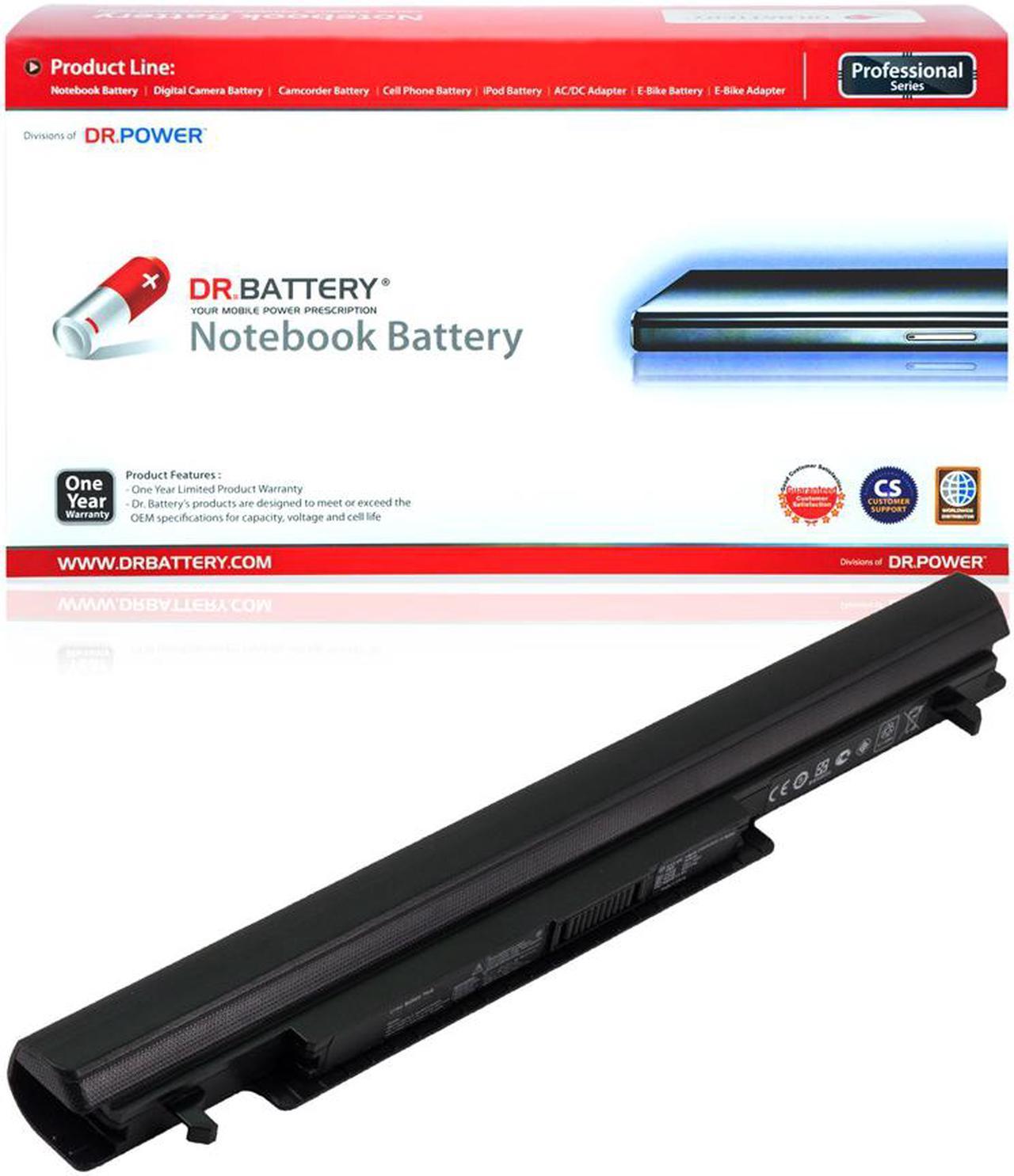 DR. BATTERY - Replacement for Asus U58CB / U58CM / V550 / V550C / V550CA / V550CB / V550CM / A46 / A46C / A46CA / A46CB / A46CM / A46E / A46SV / A46V / A31-K56 / A32-K56 / A41-K56 / A42-K56