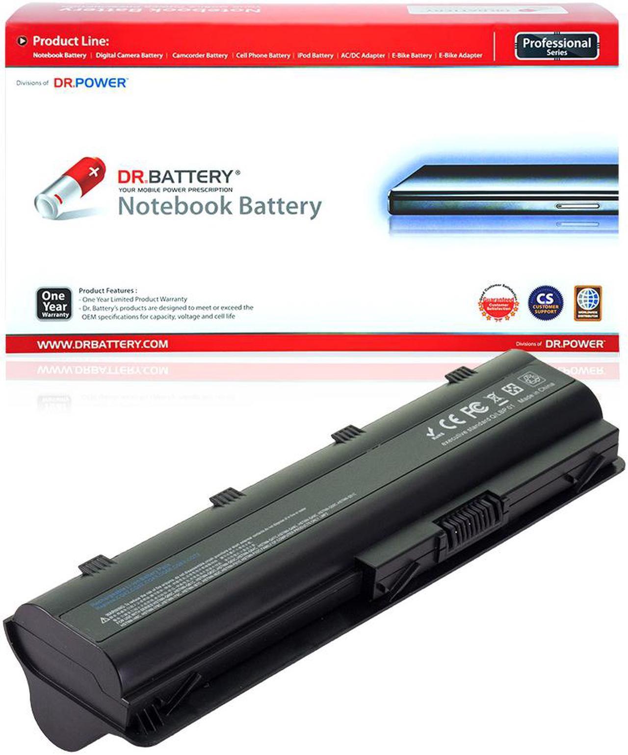 DR. BATTERY - Replacement for Compaq Presario CQ32 / CQ42 / CQ56 / CQ57 / CQ62 / CQ630 / CQ72 / WD548AA#ABB / 586006-361 / 586007-251 / 593550-001 / 593553-001 / 593554-001 / 593562-001