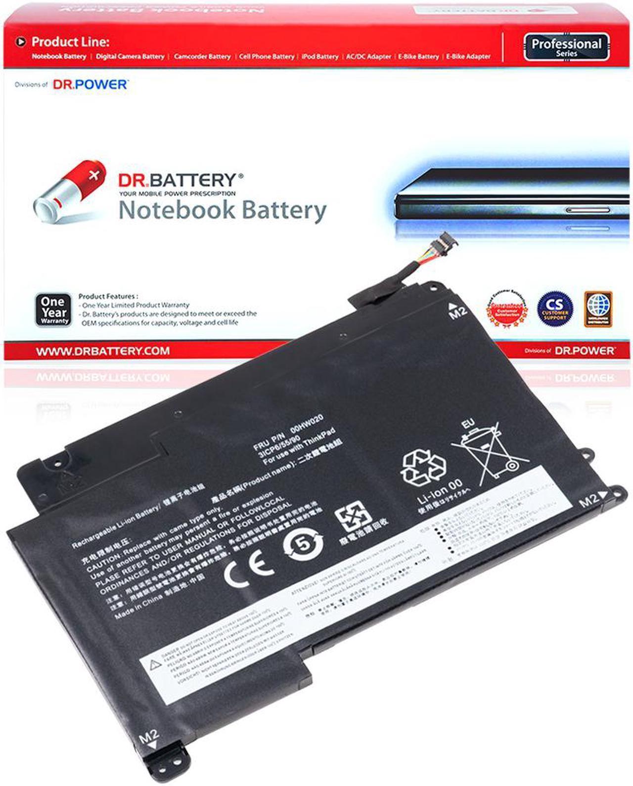 DR. BATTERY - Replacement for Lenovo ThinkPad Yoga 460 20EM001SUS / 20EM001TUS / 20EM001UUS / 20EM001XUS / 20EM0022 / 20EM0023US / 20EM0024US / 20EM0025US / 00HW020 / 00HW021 / SB10F46458 / SB10F46459