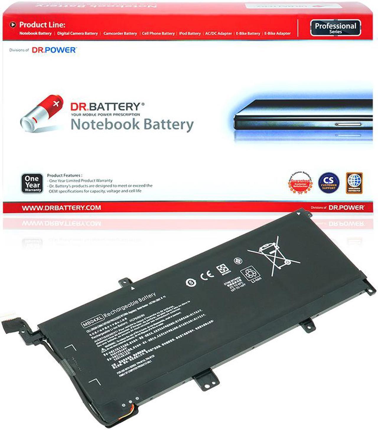 DR. BATTERY - Replacement for HP Envy X360 15-AQ004UR / 15-aq005na / 15-AQ015ND / 15-AQ015NR / 15-AQ018CA / 15-AQ040NR / TPN-W119 / TPN-W120 / 843538-541 / 844204-850 / 844204-855 / HSTNN-UB6X