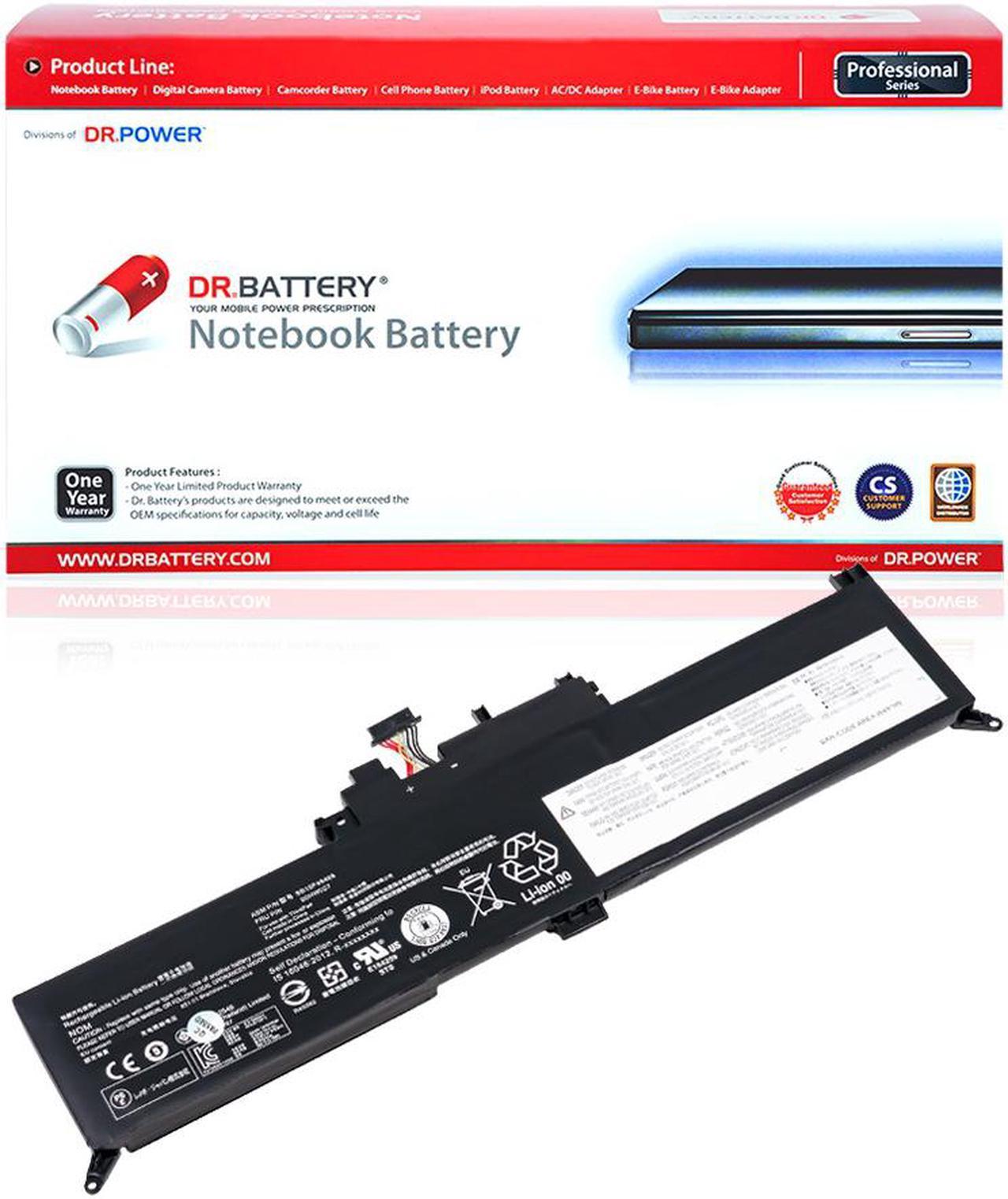 DR. BATTERY - Replacement for Lenovo ThinkPad Yoga 260 20GS0007US / 20GS0008US / 20GS0009US / 20GS000AUS / 20GS000BUS / 20GS000CUS / 00HW026 / 00HW027 / 01AV433 / SB10F46464 / SB10F46465 / SB10K97590