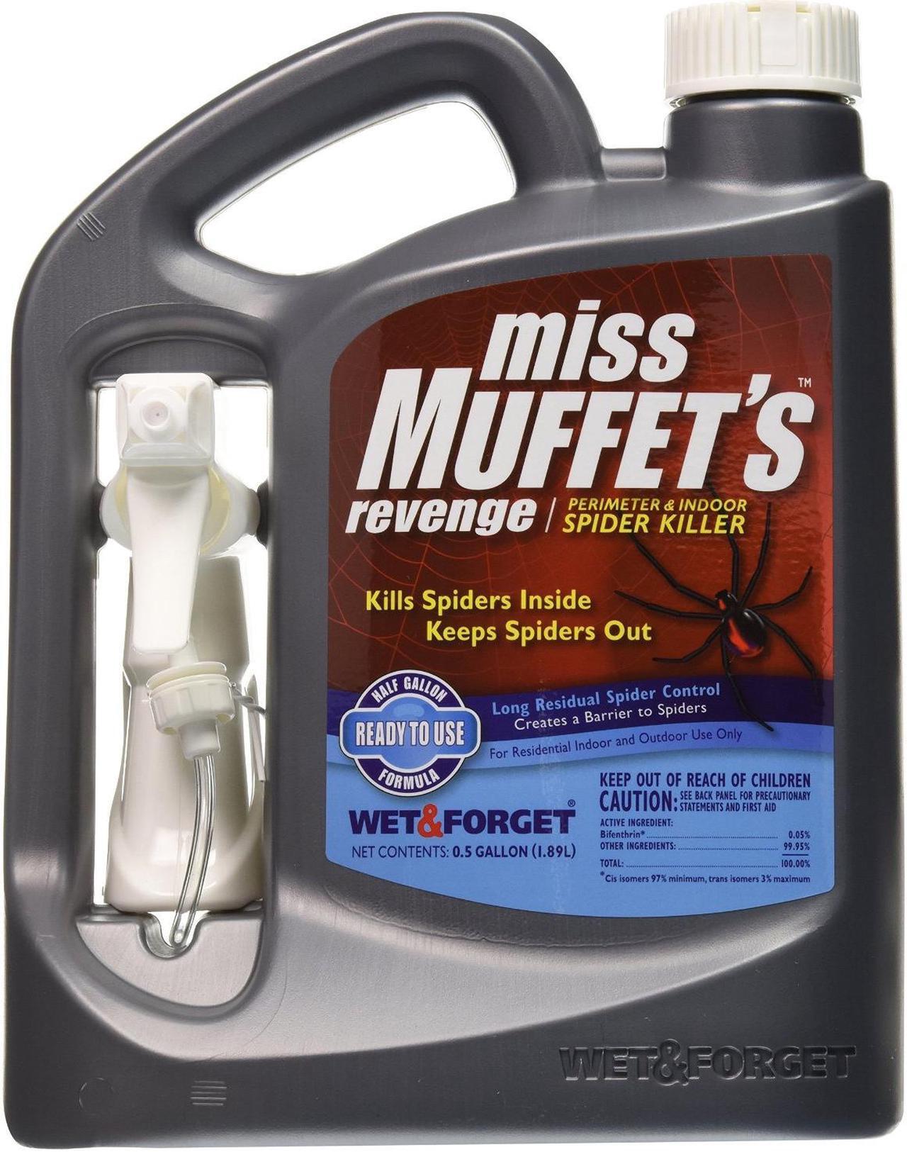 Alt view image 3 of 5 - Wet & Forget 803064 Miss Muffet's Revenge Spider Killer