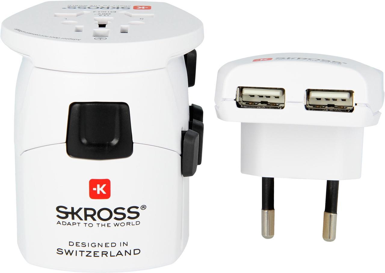 Skross World Adapter Pro+ USB  1.302501