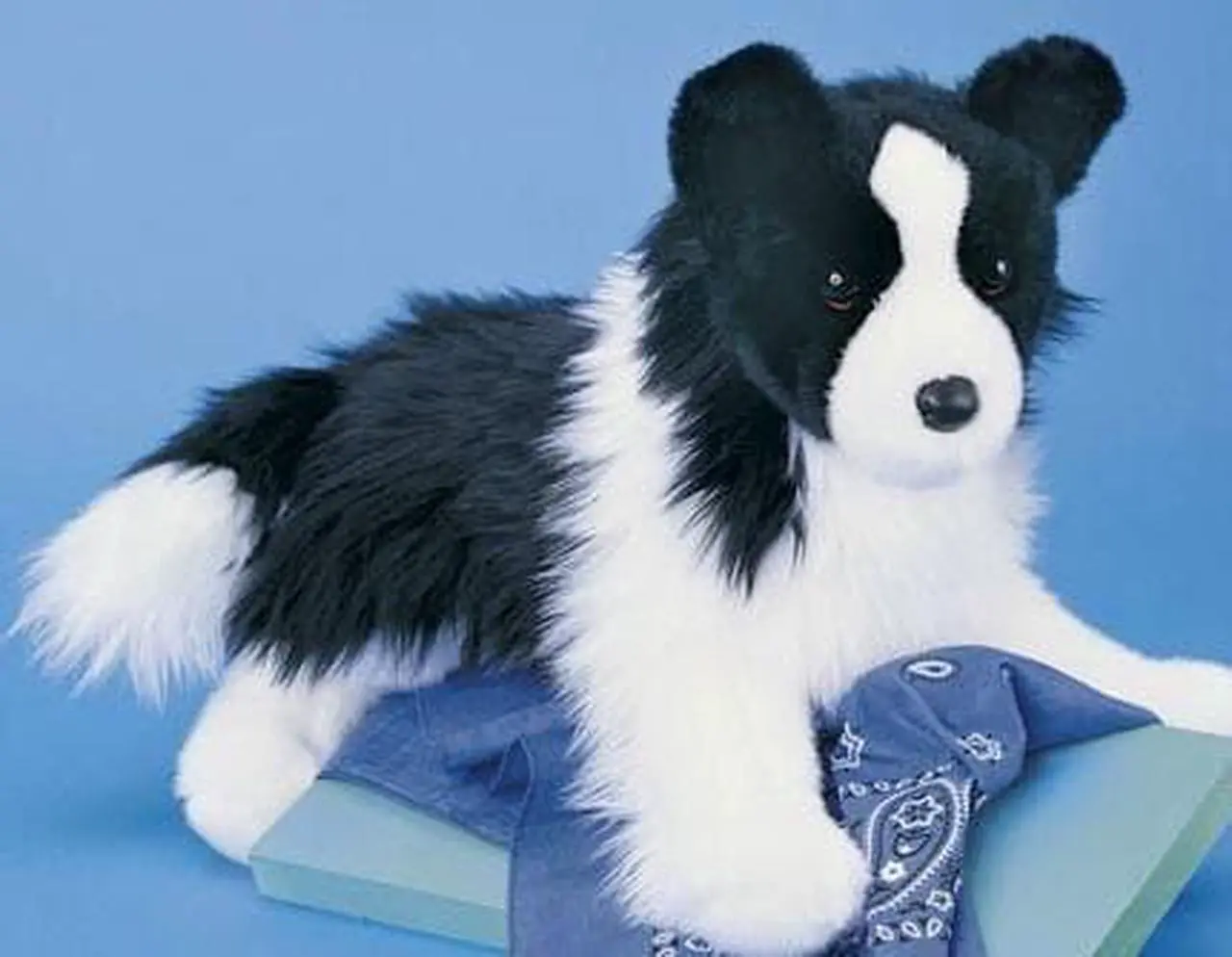 Alt view image 5 of 10 - (NEW) Plush Chase Border Collie 16" by Douglas Cuddle Toys -