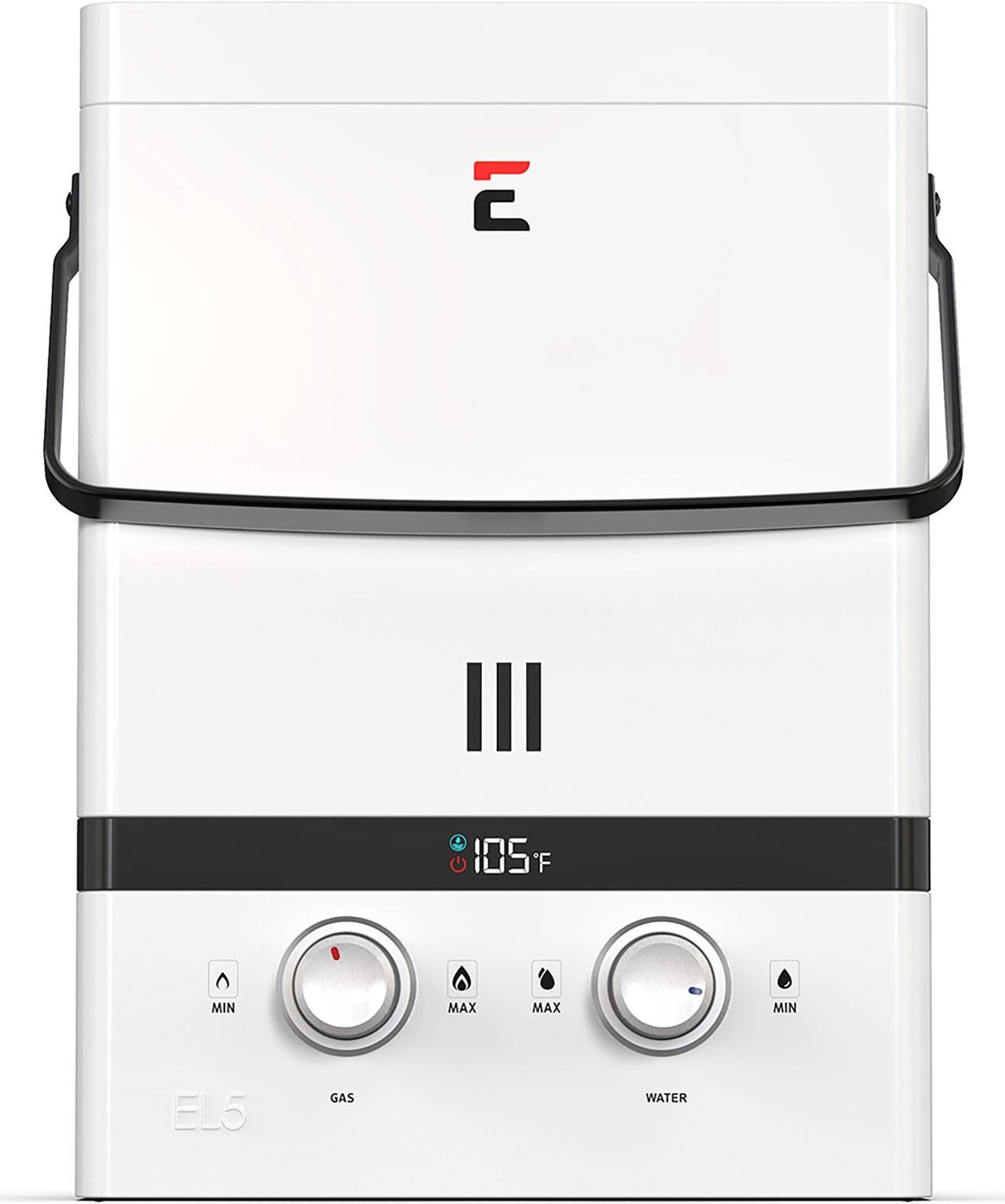 Eccotemp EL5 Luxe 1.5 GPM Outdoor Compact Tankless Water Heater with LED Display