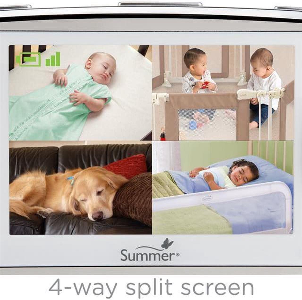 Alt view image 6 of 11 - Summer Infant 28980 Dual View  Digital Color Video Monitor