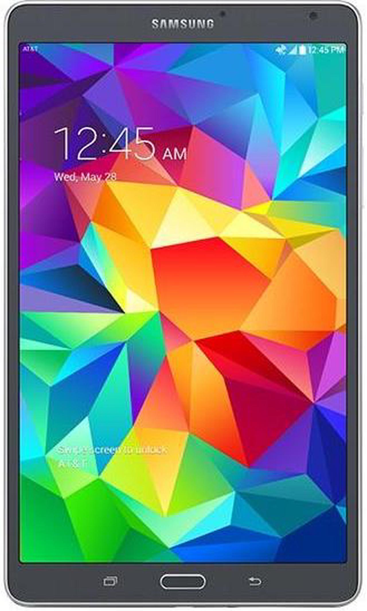 Alt view image 2 of 3 - Samsung Galaxy Tab S 8.4" T705 Bronze Tablet with voice calling feature, 3GB RAM, Quad-core 1.9 GHz & Quad Core 1.3 GHz, 8MP and fingerprint sensor
