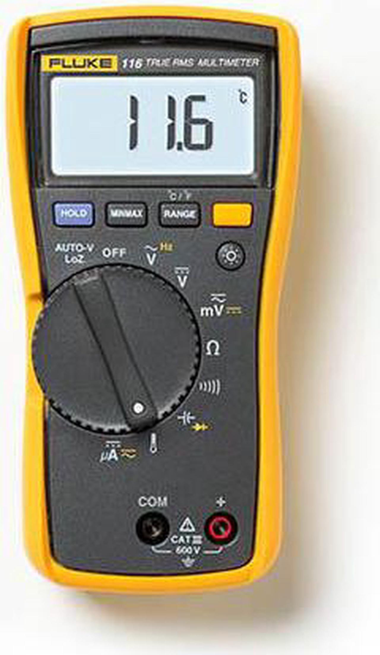 Alt view image 4 of 9 - FLUKE FLUKE-116 Digital Multimeter, 600 Max. AC Volts, 600 Max. DC Volts, 600
