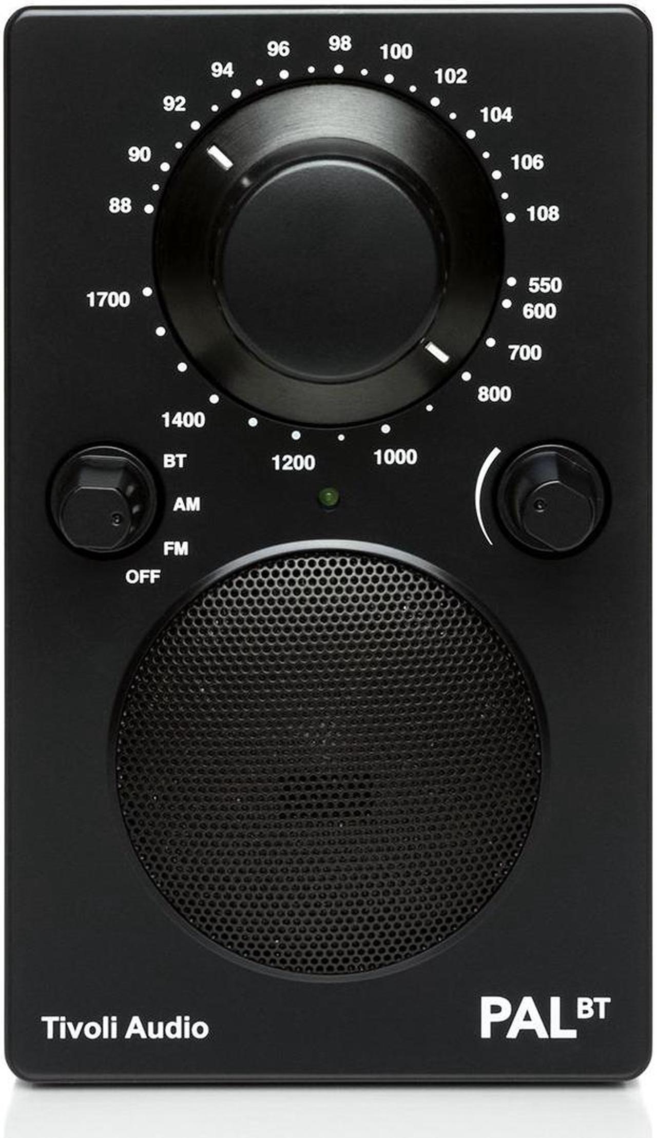 Tivoli PALBTBLACK PAL Portable Bluetooth Radio – Black