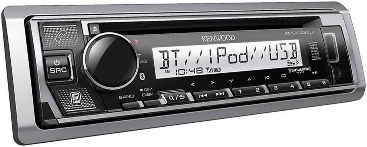 Kenwood KMR-D382BT Marine CD-Receiver with Bluetooth & Conformal Coating