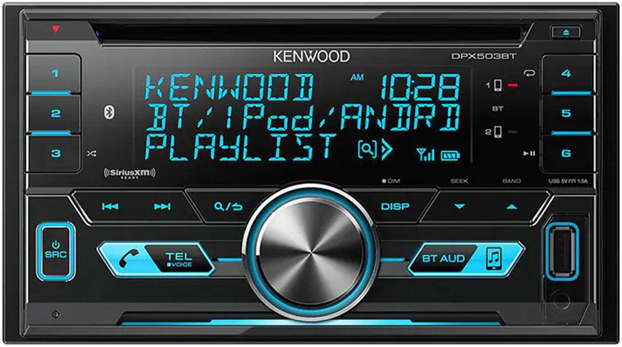 Kenwood DPX505BT 2-DIN CD Receiver with Bluetooth