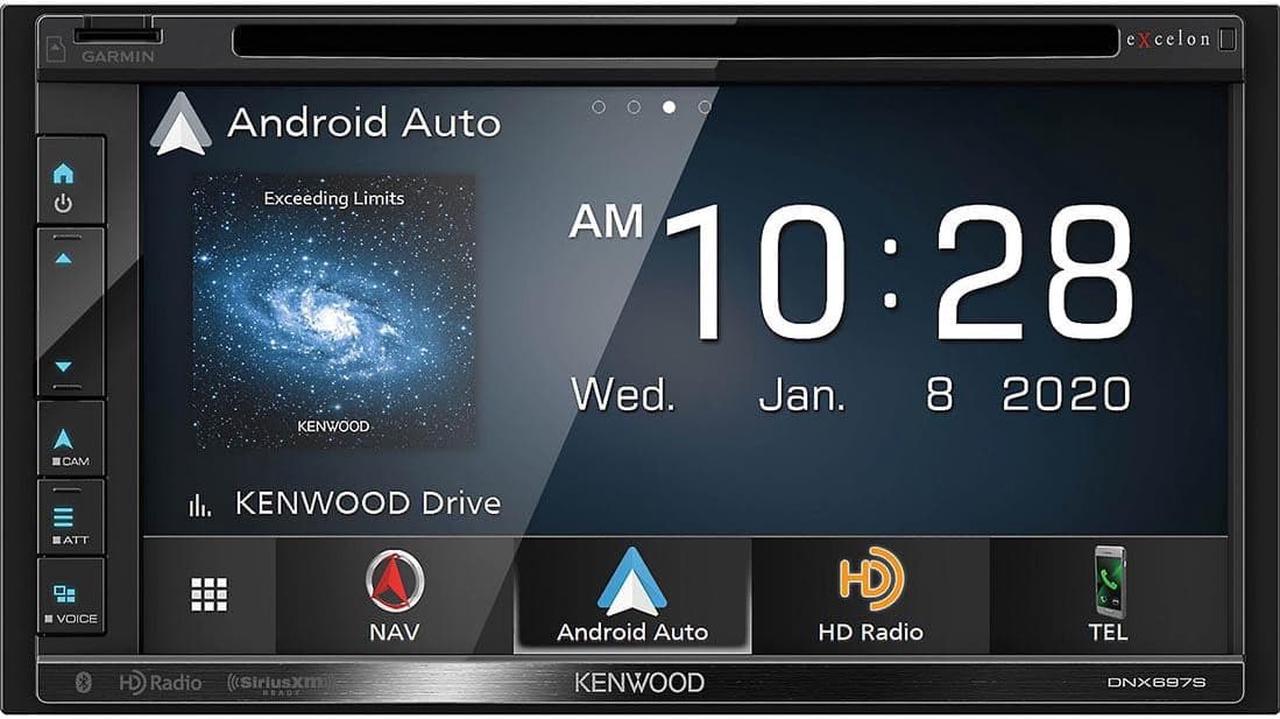 Kenwood eXcelon DNX697S Navigation DVD Receiver with Bluetooth & HD Radio