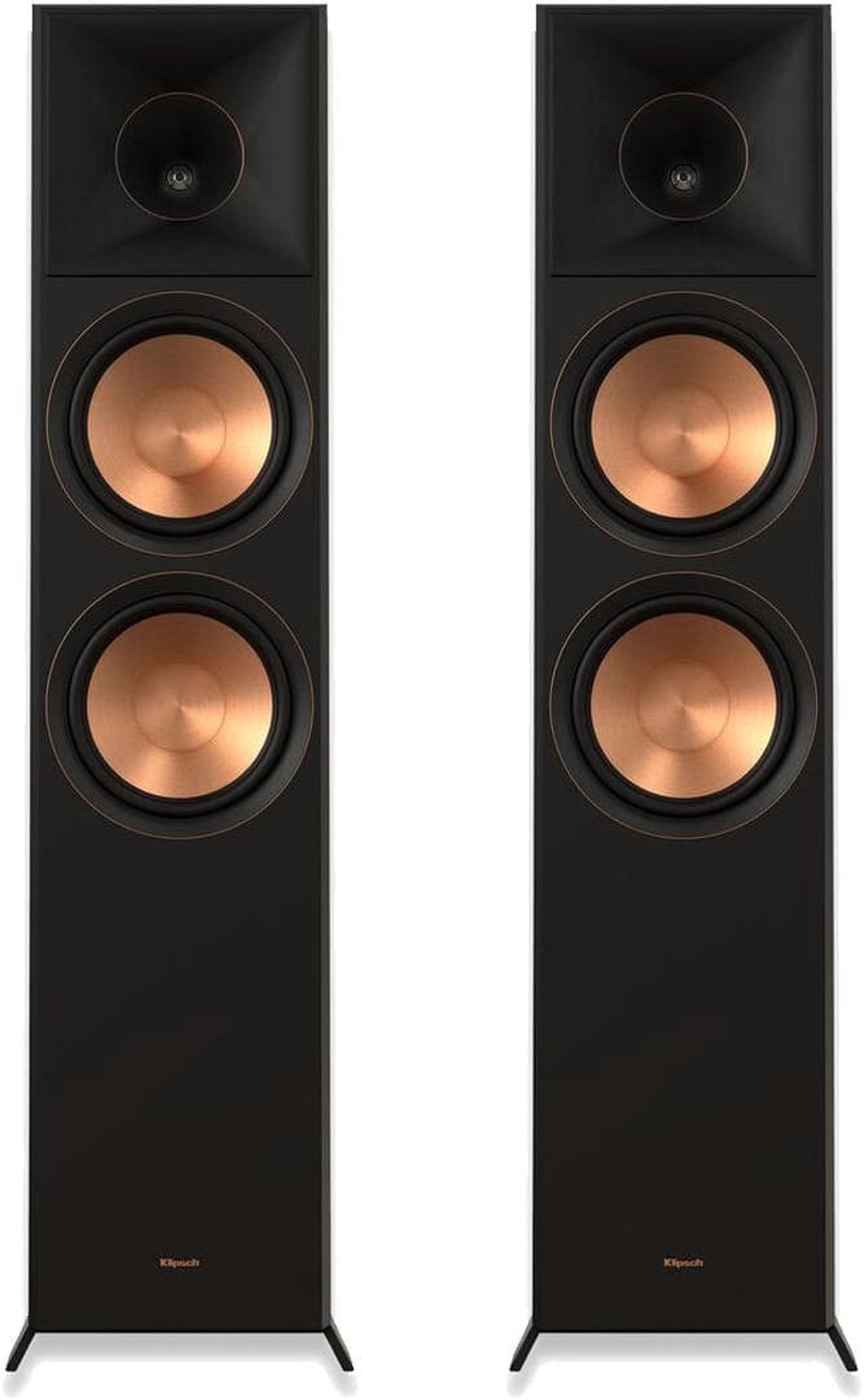 Klipsch RP-8060FABII Dolby Atmos Floor Standing Speakers  Black  Pair