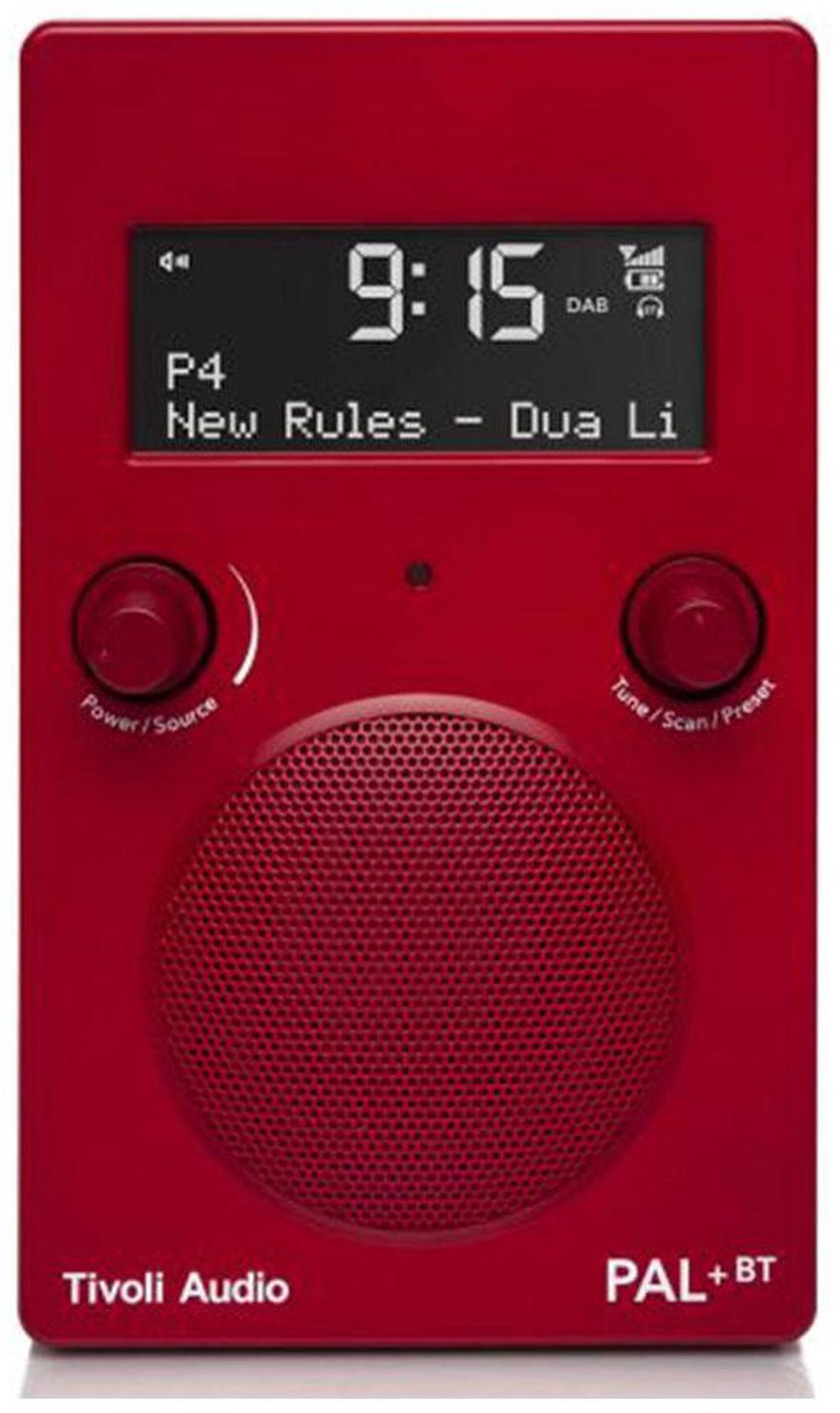 Main image of Tivoli PALBTRED PAL Portable Bluetooth Radio  Red