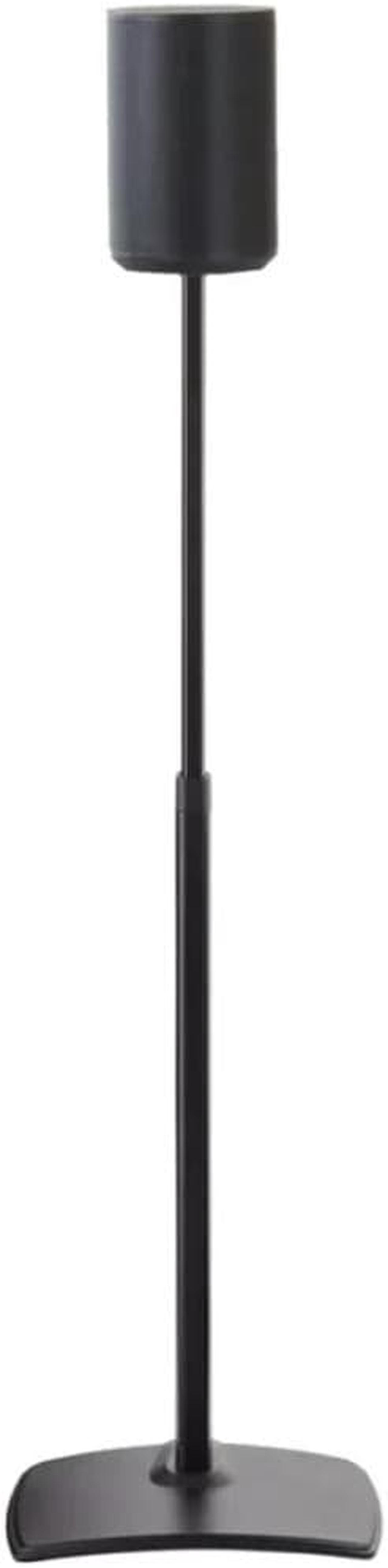 Sanus Height Adjustable Speaker Stand for Sonos Era 100  25 inch to 42 inch Black