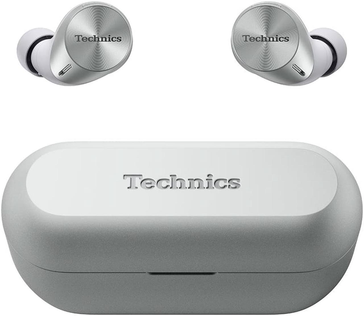 Technics EAHAZ60M2ES True Wireless Noise Cancelling Earbuds  Silver  2023 Model