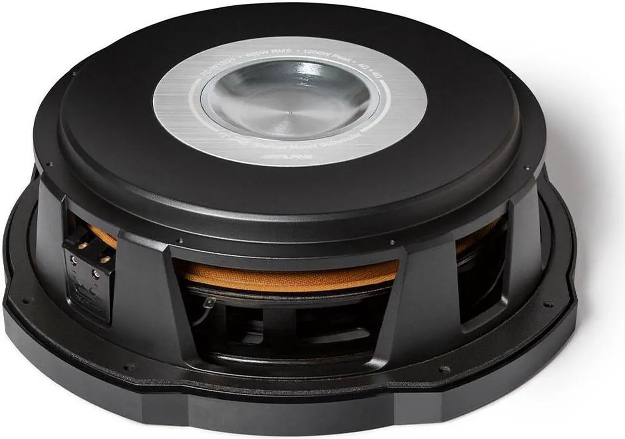 Alt view image 2 of 2 - Alpine RS-W12D2 12 Shallow Mount Subwoofer with Dual 2-ohm Voice Coils