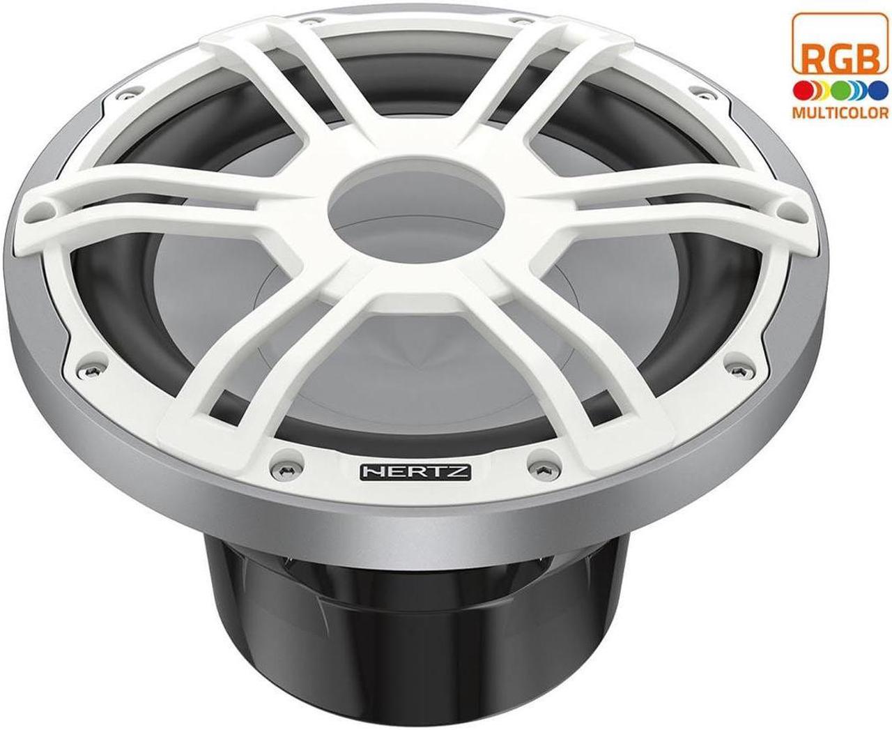 Hertz HMS 10 S4-LD-SW 10 500W 4-Ohm Marine Sports RGB LED Subwoofer