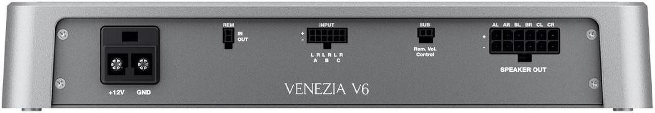 Hertz VENEZIA V6 1740W RMS 6 Channel Marine Amplifier