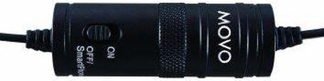 Alt view image 2 of 4 - Movo Lavalier Omnidirectional Condenser Microphone with 20' Cable for Canon VIXIA HF R500 & EOS 1D, 5D, 5DS, 6D, 7D, 60D, 70D, Digital Rebel T6i, T5i, T4i, T3i, T2i DSLR Cameras