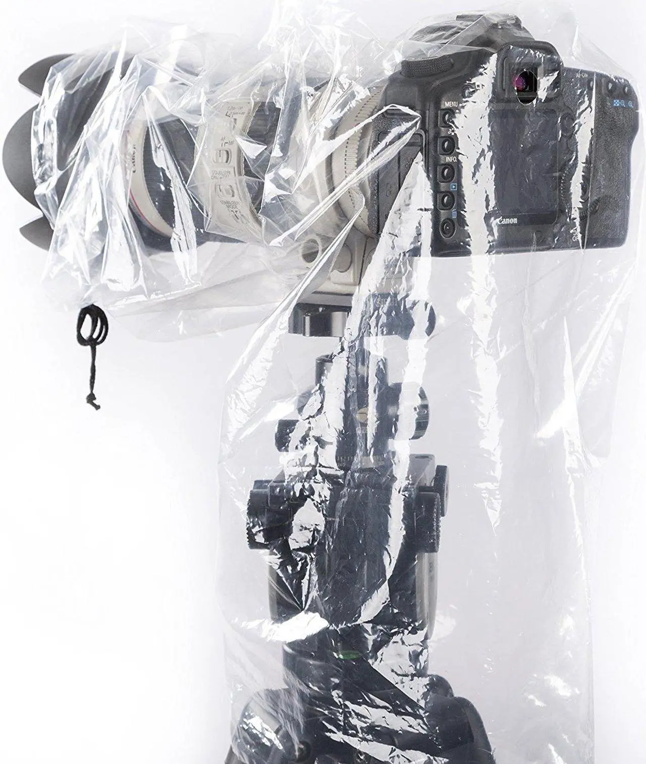 Alt view image 2 of 4 - Movo (5 Pack) RC1 Clear Rain Cover for DSLR Camera & Lens up to 18" Long