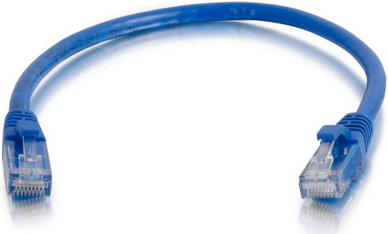 C2G 00702 Cat6a Cable - Snagless Unshielded Ethernet Network Patch Cable, Blue (20 Feet, 6.09 Meters)