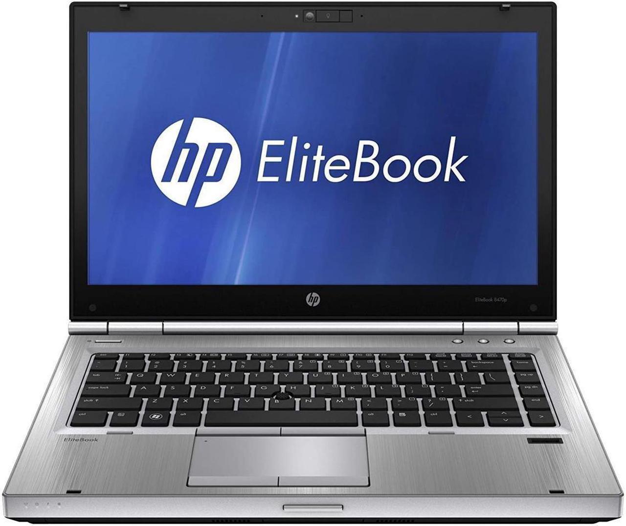 HP EliteBook 8470p - 14" HD i5-3320m (2.6GHz to 3.3GHz Turbo) 256GB SSD - 8GB RAM - Win 10 PRO - WEBCAM