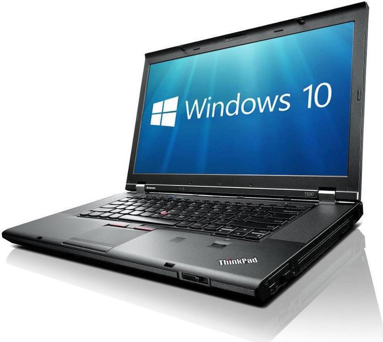 Alt view image 6 of 7 - Lenovo T530 THINKPAD - i5 (2.6GHz to 3.3GHz Turbo) - 4GB Memory 500gb HD - 15.6" LCD HD - Windows 10 Pro 64 - Webcam