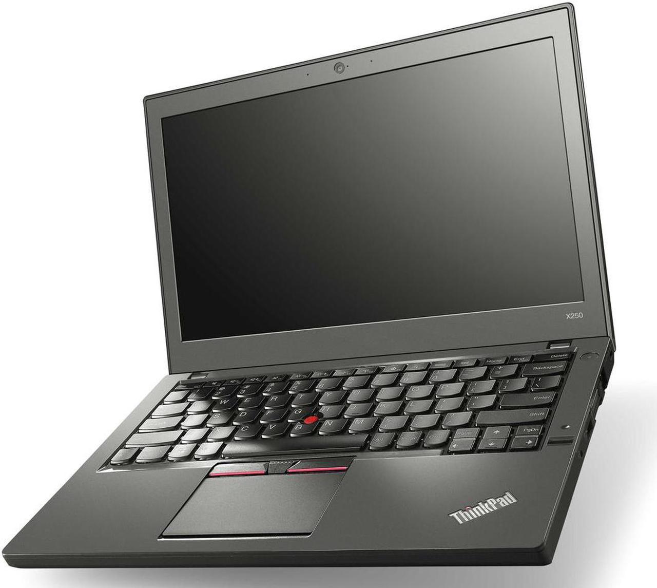 Lenovo ThinkPad X250 Intel Core i5 5300U 5th Gen 2.30 GHz 12.5-in Laptop - 8GB 256GB SSD Windows 10 Pro 64-Bit - Webcam