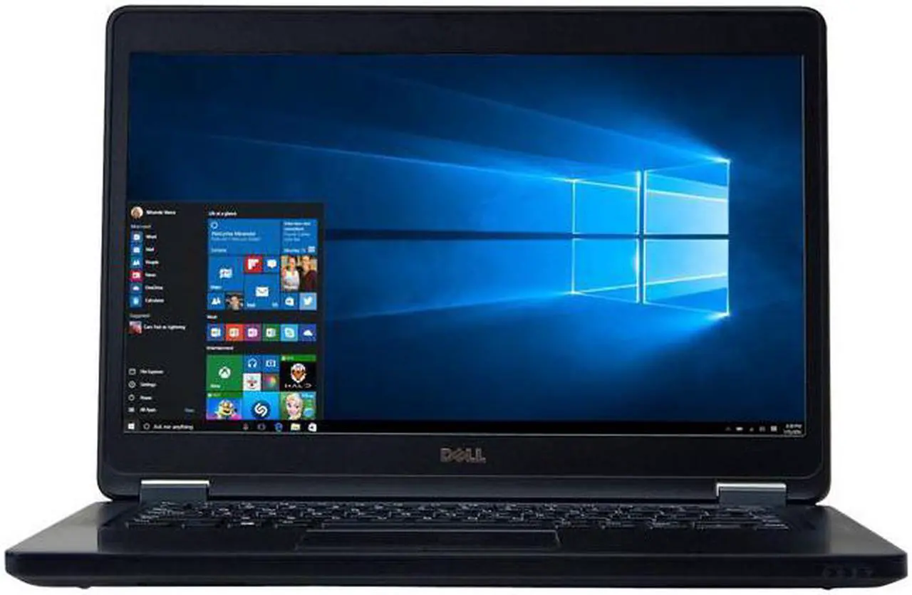Alt view image 4 of 5 - Dell Latitude E5450 i5-5300u 2.3GHz 5th Gen, 8GB Memory, 256GB Solid State Disk Drive, 14" HD Screen Win 10 Pro, Webcam, Bluetooth