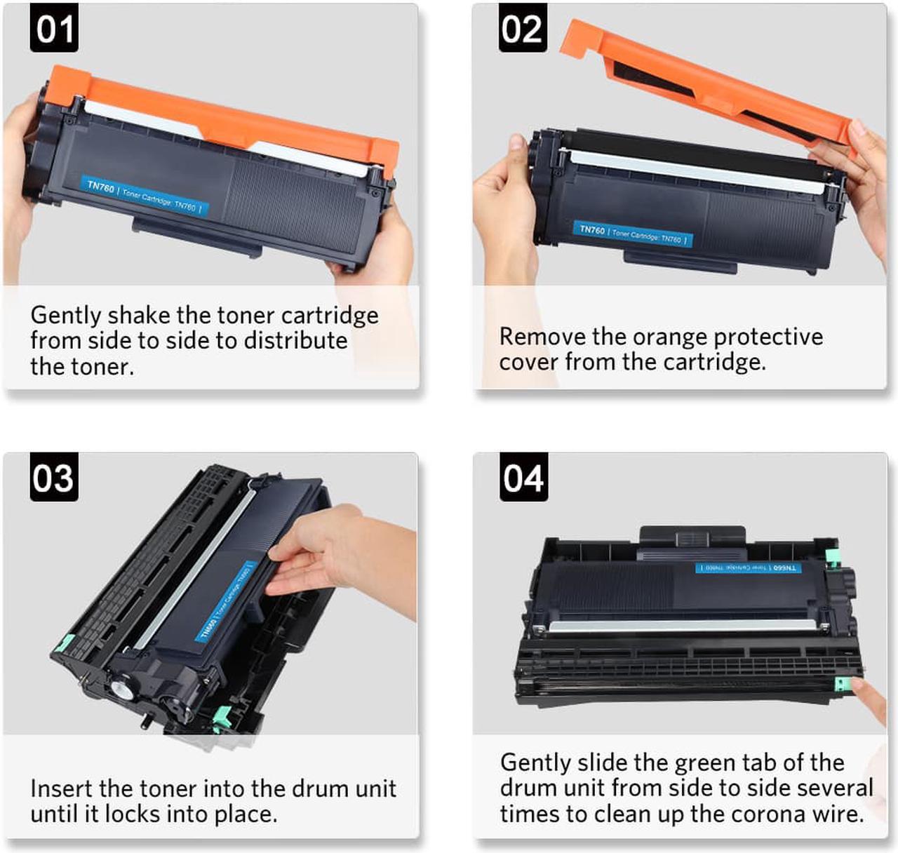 Alt view image 2 of 7 - V4INK DR630 Compatible Drum Unit Replacement for Brother DR-630 (Black,1-Pack) for Brother HL-L2340DW HL-L2300D HL-L2380DW MFC-L2700DW L2740DW DCP-L2540DW L2520DW HL-L2320D MFC-L2720DW L2740DW