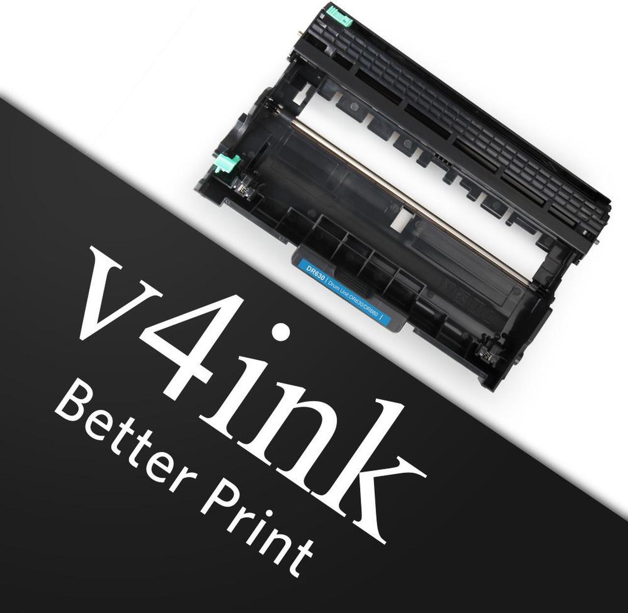 Alt view image 7 of 7 - V4INK DR630 Compatible Drum Unit Replacement for Brother DR-630 (Black,1-Pack) for Brother HL-L2340DW HL-L2300D HL-L2380DW MFC-L2700DW L2740DW DCP-L2540DW L2520DW HL-L2320D MFC-L2720DW L2740DW