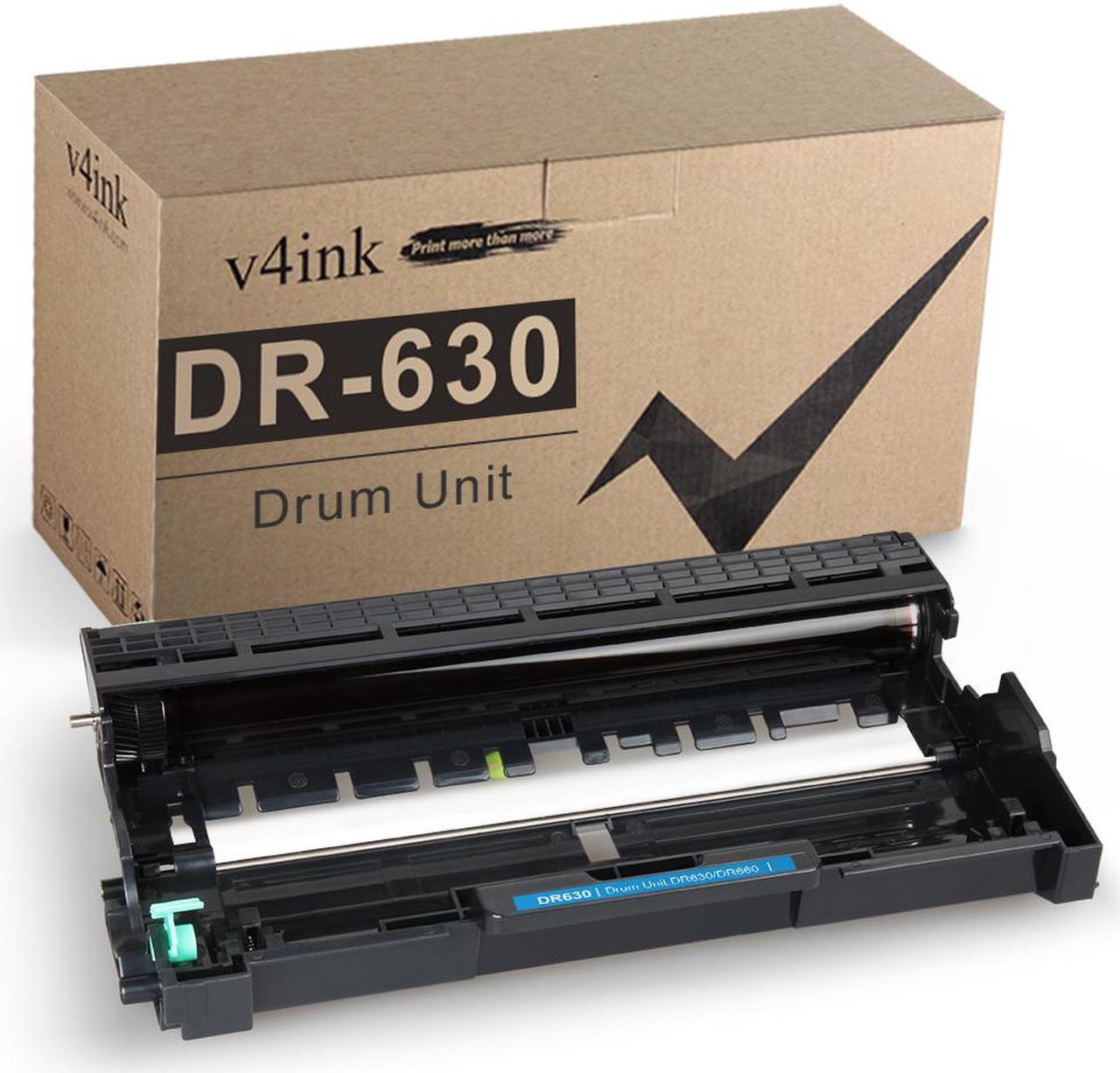 Main image of V4INK DR630 Compatible Drum Unit Replacement for Brother DR-630 (Black,1-Pack) for Brother HL-L2340DW HL-L2300D HL-L2380DW MFC-L2700DW L2740DW DCP-L2540DW L2520DW HL-L2320D MFC-L2720DW L2740DW