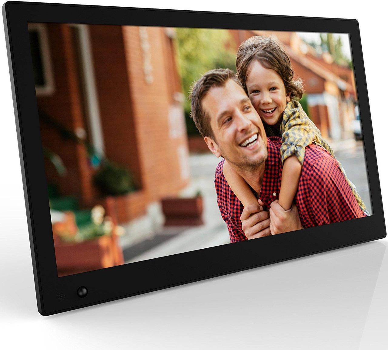 Alt view image 2 of 4 - NIX Advance 17.3 inch Hi-Res Digital Photo & HD Video Frame with Motion Sensor (X17B) - Includes 8 GB USB Stick