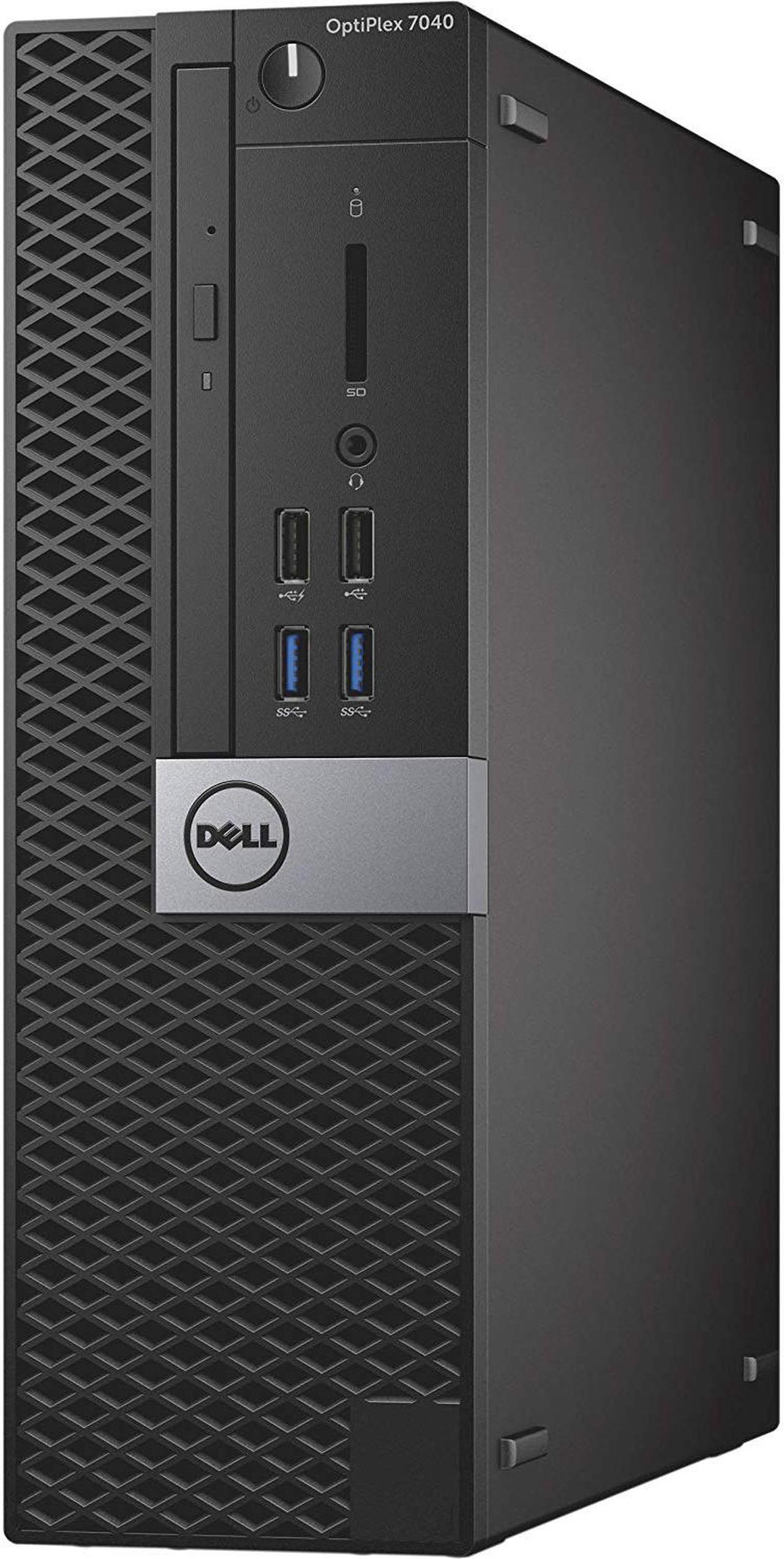 Dell Grade A Optiplex 7040 SFF Business Computer - 6th Gen Intel Core i7-6700 Quad (upto 4.00GHz), 16GB DDR4 RAM, NEW 480GB SSD, WiFi, DVDRW, 2x DP, HDMI, USB 3.0, Windows 10 Pro, Keyboard & Mouse