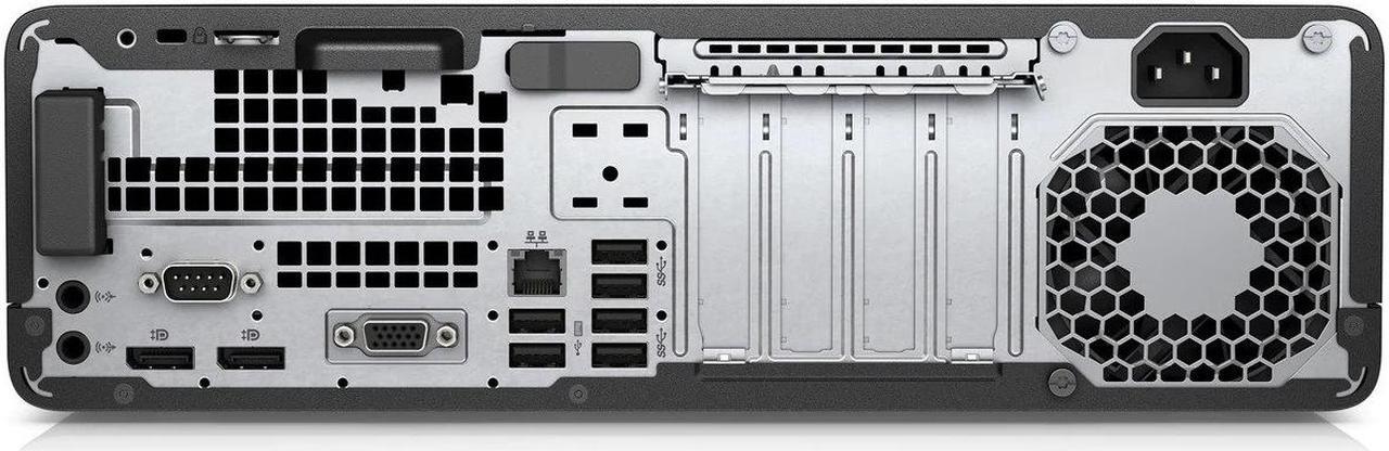 Alt view image 2 of 5 - HP Grade A EliteDesk 800 G3 SFF Desktop - 7th Gen Intel Quad-Core i5-7500 3.4GHz, 16GB DDR4 Memory, 256GB SSD, DVD-RW, Intel HD Graphics 630, Windows 10 Professional 64Bit, Keyboard & Mouse