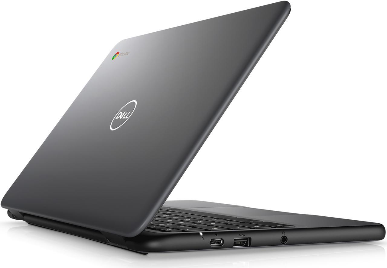 Alt view image 4 of 7 - Dell 3100 Chromebook  - Intel N4000, 4GB RAM, 16GB SSD, Webcam, 802.11AC 2x2 + BT 5.0, ChromeOS (AUE June 2027)