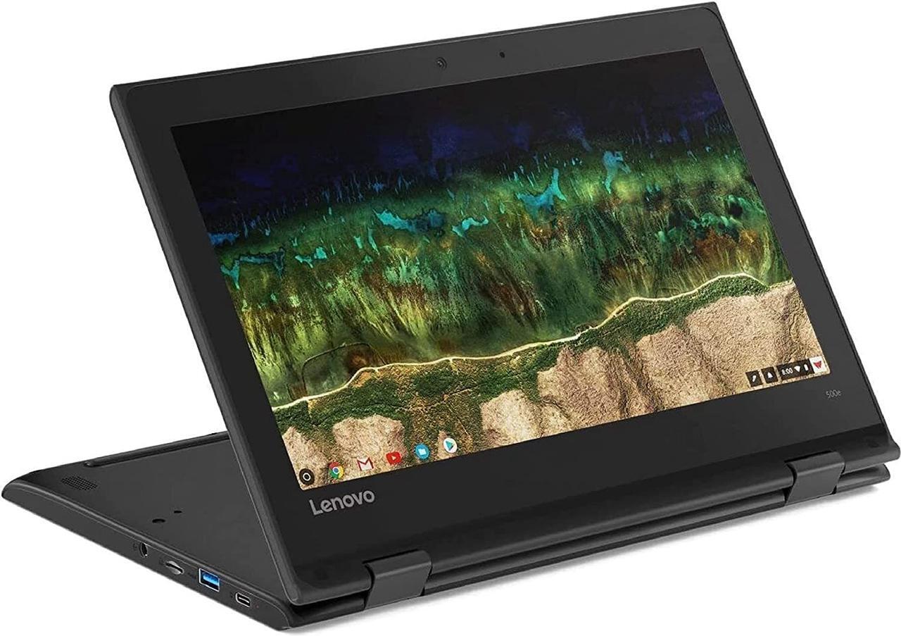 Alt view image 6 of 7 - Lenovo Chromebook 500E - 11.6" 2-in-1 - Intel Celeron N3450 - 4GB RAM 32 GB SSD - Grade B