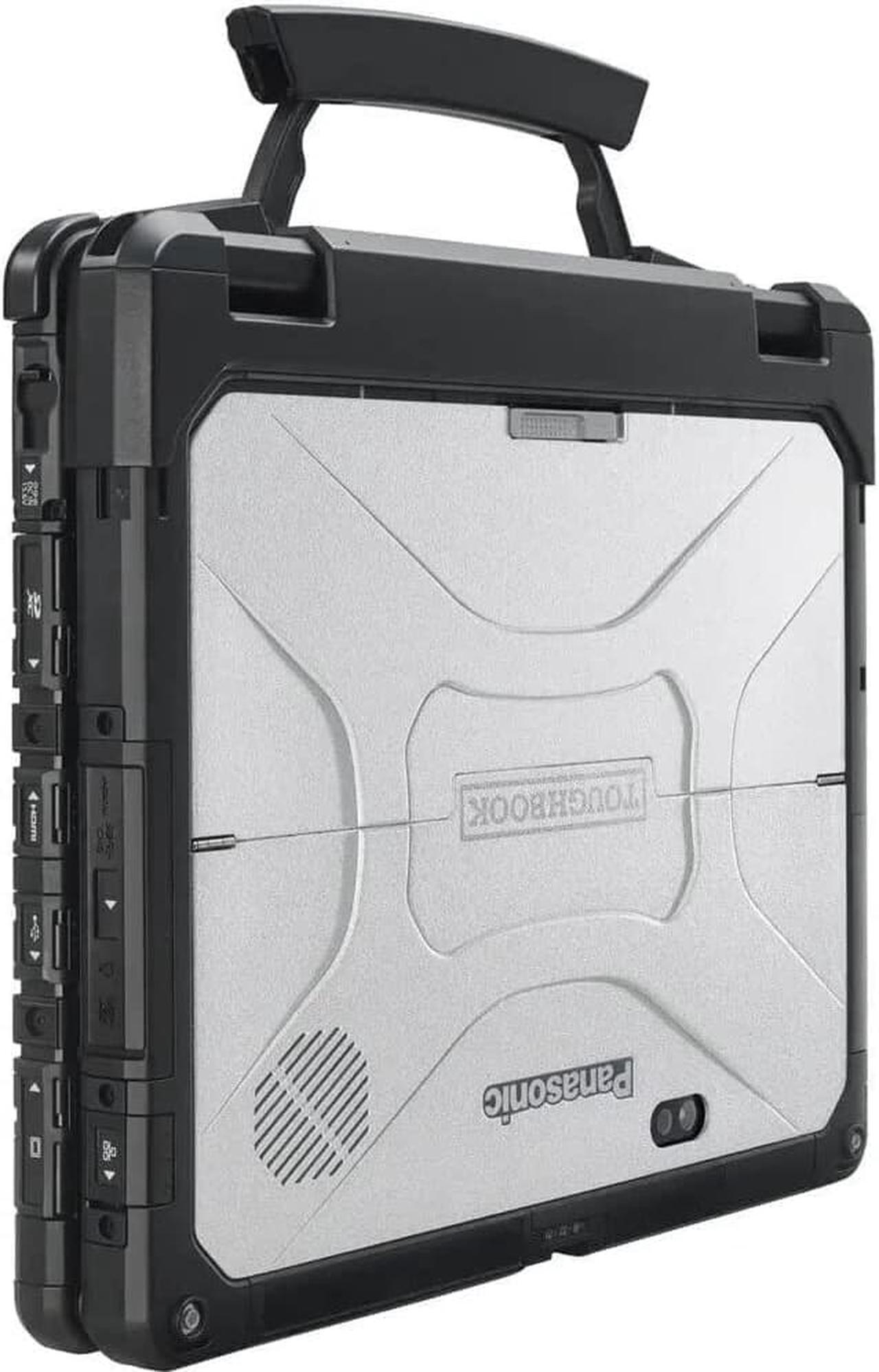 Alt view image 5 of 7 - Panasonic Toughbook CF-33 2-in-1 MIL-STD-810G Certified Laptop, Intel Core i5-7300U, 12.0" QHD Multi-Touch+Digitizer, 8GB RAM, 256GB SSD, 4G LTE Multi Carrier, GPS, Infrared Webcam, Win 10 Pro