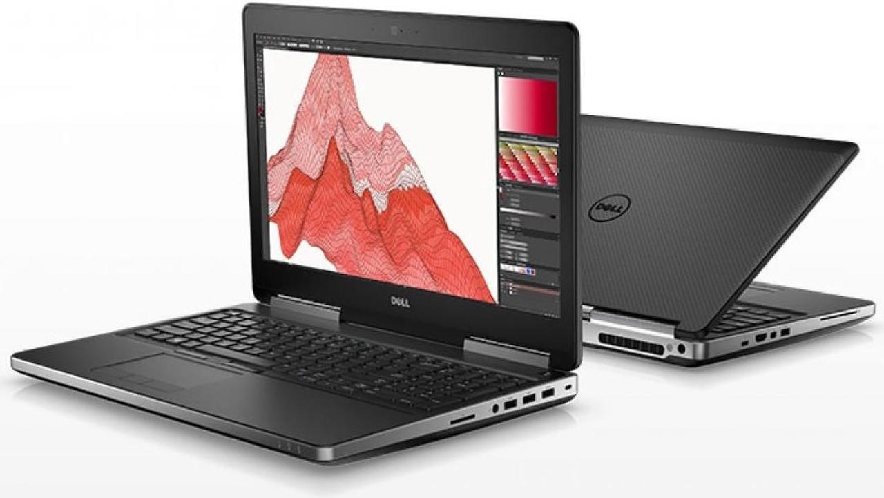 Alt view image 4 of 7 - Dell Precision 7520 15.6" Laptop, Intel Core i5-7300HQ Quad Core upto 3.50GHz, 16GB DDR4, 256GB SSD, FullHD 1080p Display, NVIDIA Quadro M1200 4GB, Thunderbolt 3, Windows 10 Pro