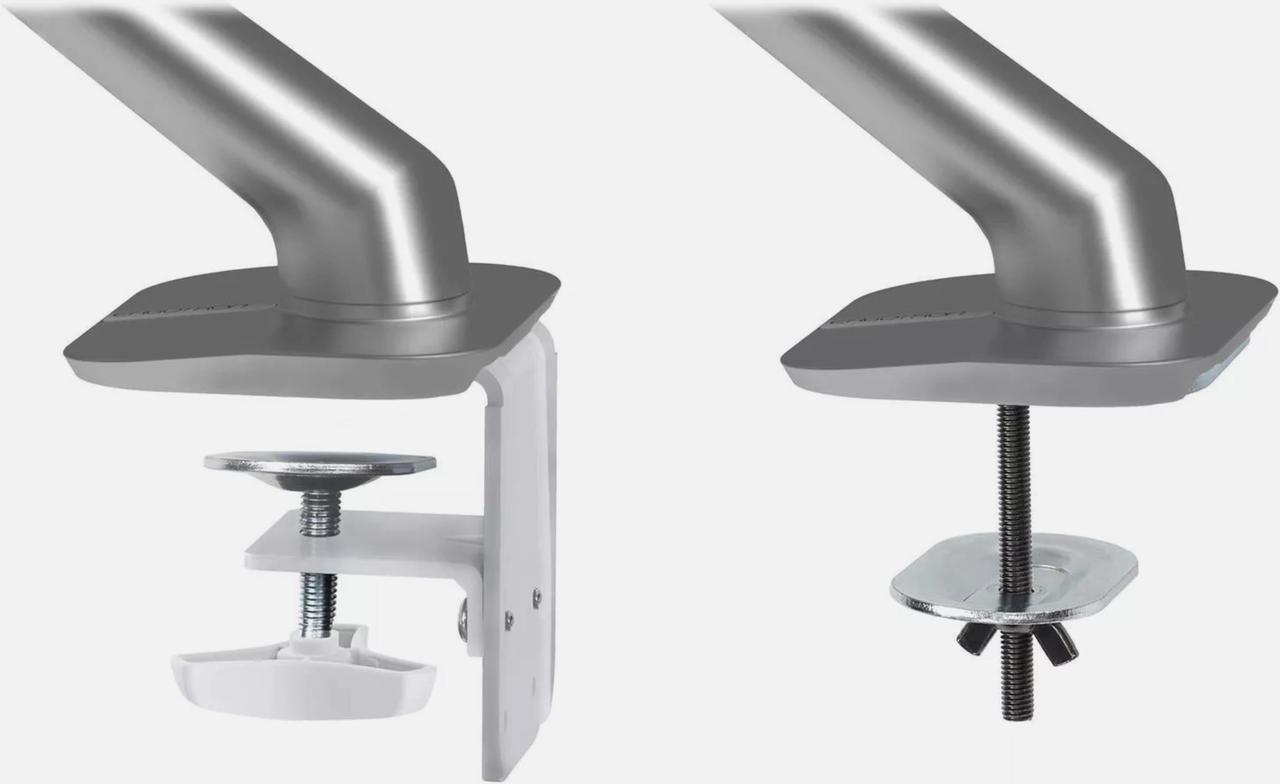Alt view image 4 of 5 - Ergotron MX Mounting MX mini Desk Mount LCD Arm for Monitor - 24" Screen Support - 8 lb Load Capacity - Polished Aluminum - 45-436-026