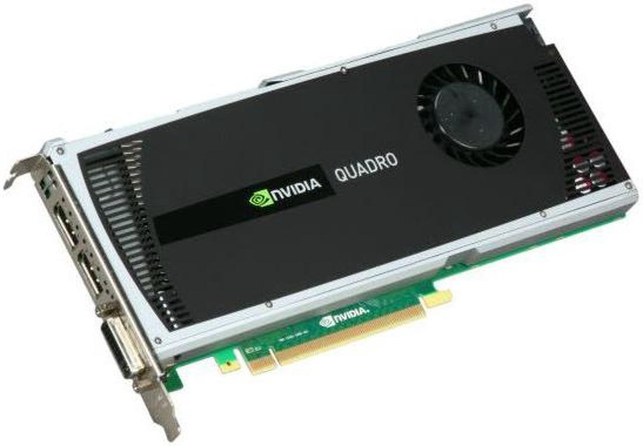 Alt view image 3 of 7 - nVidia Quadro 4000 2GB GDDR5 PCI-E x16 2.0 Graphics Video Card With DVI and DisplayPort Outputs 38XNM Standard Height Workstation Video Card