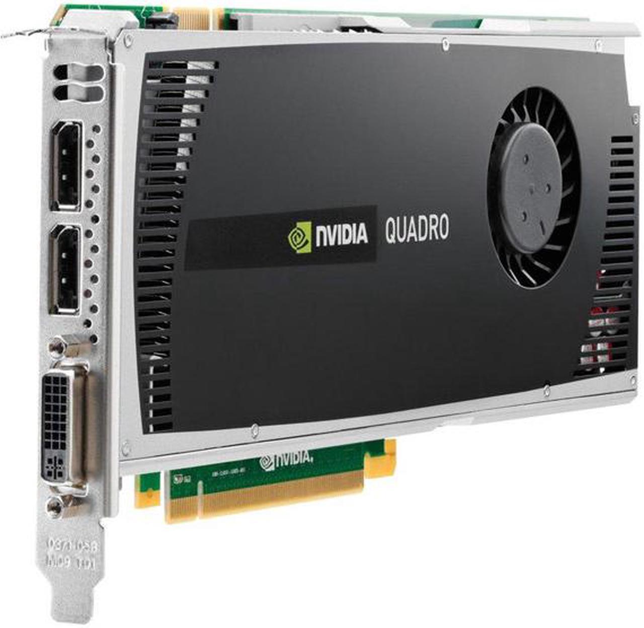 Alt view image 4 of 7 - nVidia Quadro 4000 2GB GDDR5 PCI-E x16 2.0 Graphics Video Card With DVI and DisplayPort Outputs 38XNM Standard Height Workstation Video Card